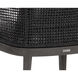 Capri Smoke Grey / Copacabana Marble Outdoor Dining Armchair